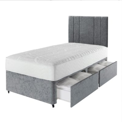 Airspring - Henlow 1200 Pocket Memory 2 Drawer - Divan - Single